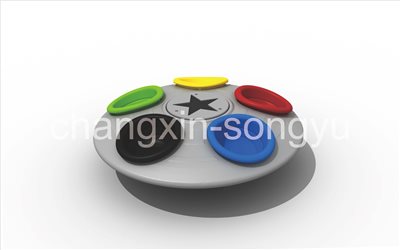 五人彩色旋轉盤